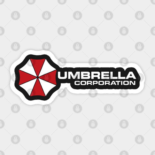 Umbrella Corporation Sticker by Alfons